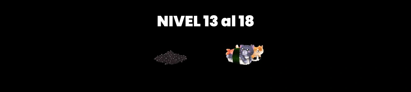 Nivel 13 - 18 Símbolos Burger Win.