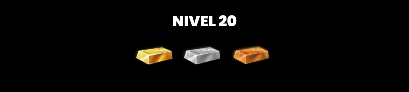 Nivel 20 Símbolos Burger Win.